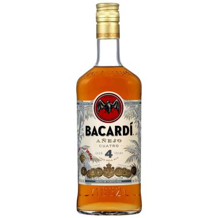 BACARDI CUATRO 4YR RUM 750ML