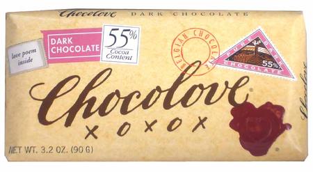 CHOCOLOVE DARK CHOCOLATE 55% COCOA