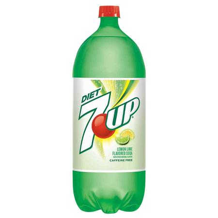 7UP DIET 2 LITER BOTTLE                 