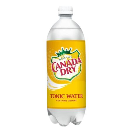 CANADA DRY TONIC WATER 1 LITER BOTTLE
