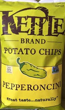 KETTLE POTATO CHIPS PEPPERONCINI 5OZ