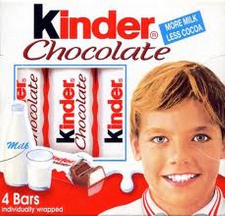 KINDER CHOCOLATE 4 BARS 50G             