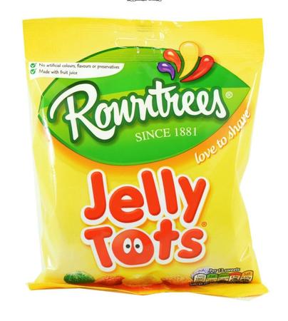 ROWNTREES JELLY TOTS BAG