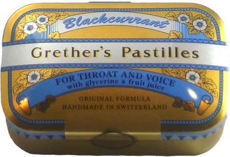 GRETHER`S PASTILLES BLACKCURRANT SUGARFR