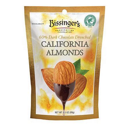 BISSINGER`S CHOCOLATE COVERED ALMONDS   