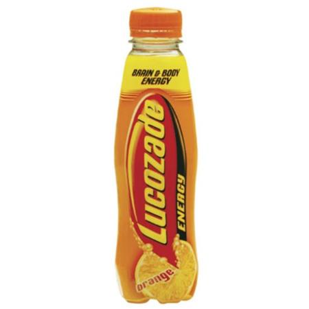 LUCOZADE ORANGE ENERGY DRINK 380ML      