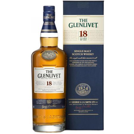 GLENLIVET 18 YEAR SCOTCH 750ML