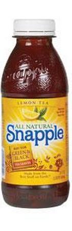 SNAPPLE LEMON TEA 20OZ PLASTIC BOTTLE   