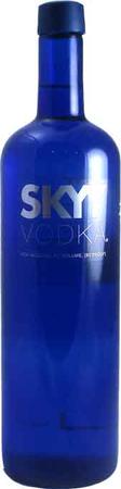 SKYY VODKA FROM AMERICAN GRAIN  750ML