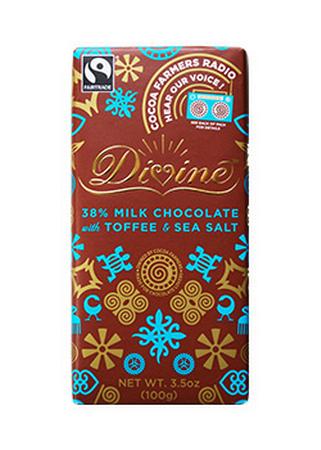 DIVINE MILK CHOCOLATE TOFFEE + SEA SALT