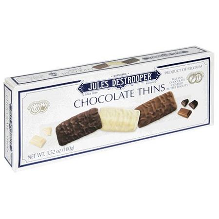 JULES DESTROOPER CHOCOLATE THINS        