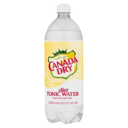 CANADA DRY DIET TONIC 1 LITER BOTTLE