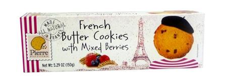 PIERRE FRENCH BUTTER COOKIES MIXED BERRY