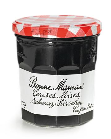 BONNE MAMAN CERISES NOIRES 13OZ         