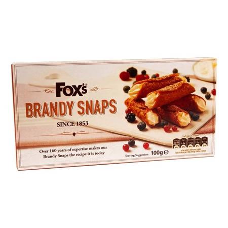 FOX`S BRANDY SNAPS 100G