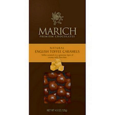 MARICH ENGLISH TOFFEE CARAMELS 4.5OZ    