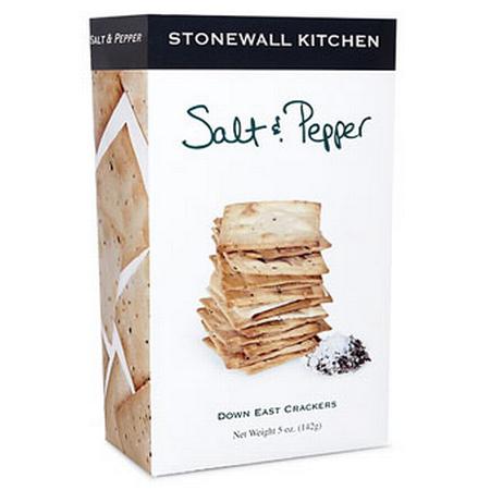 STONEWALL KITCHEN SALT + PEPPER CRACKERS