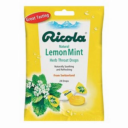 RICOLA LEMON MINT BAG                   