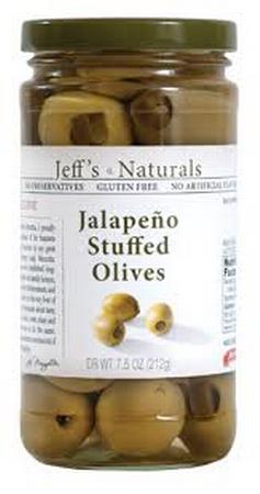 JEFF`S NATURAL JALAPENO STUFFED OLIVES  