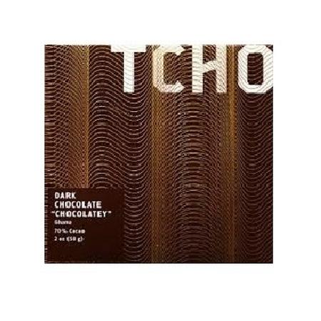 TCHO PURE NOTES DARK CHOCOLATE BAR      