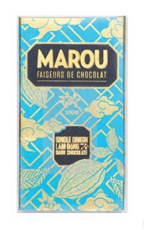 MAROU LAM DONG 74% SNGLEORIGIN CHOC BAR