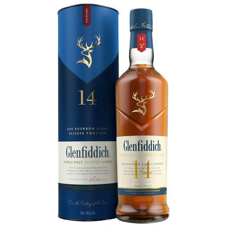 GLENFIDDICH 14YR BOURBON SINGLE MALT SCO