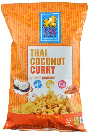 POP ART THAI COCONUT CURRY POPCORN 5OZ  