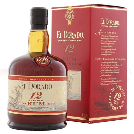 EL DORADO 12 YR GUYANAN RUM 750ML