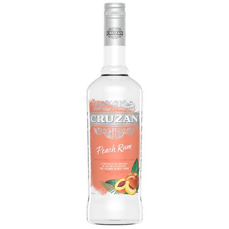 CRUZAN PEACH FLAVORED RUM 750ML