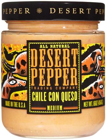 DESERT PEPPER CHILE CON QUESO SALSA 16OZ