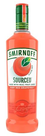 SMIRNOFF SOURCED RBY RED
