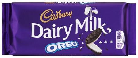 CADBURY DAIRY MILK OREO BAR 120G        