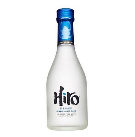 HIRO JUNMAI GINJO BLUE SAKE 300ML       