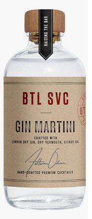 BTL SVC GIN MARTINI 375ML