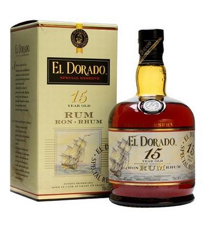 EL DORADO RUM 15YR 750ML