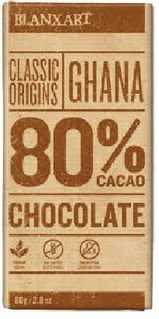 BLANXART CLASSIC ORIGINS GHANA 80% COCO 