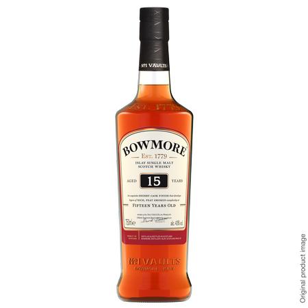 BOWMORE 15YR DARKEST SINGLE MALT SCOTCH