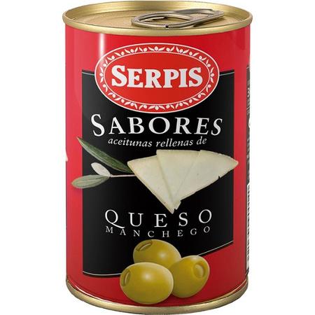 SERPIS SABORES QUESO MANCHEGO OLIVES 130G