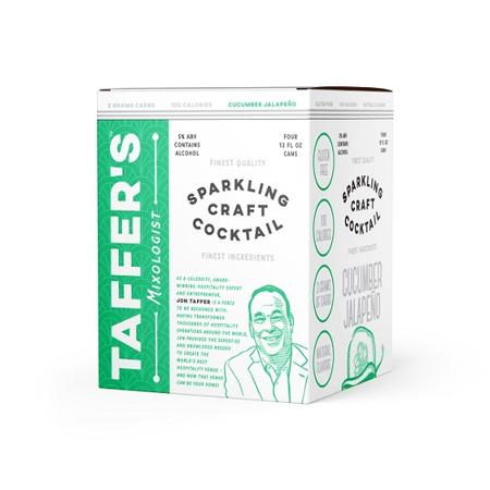 TAFFERS CUCUMBER JALPENO COCKTAILS  4PK 