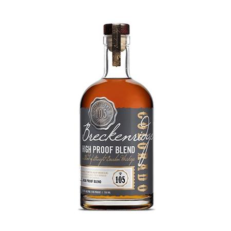 BRECKENRIDGE HI PROOF BOURBON WHISKEY   